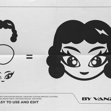 Y2K 327 Characters Halftones Shapes