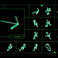 Y2K 3D Shapes Collection