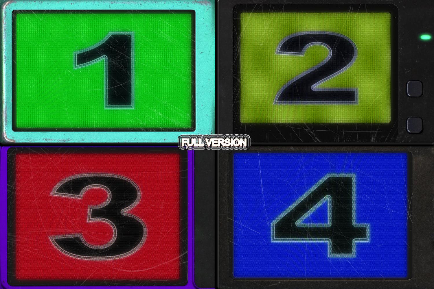 Y2K REBORN: Pixel & Glitch PS Actions