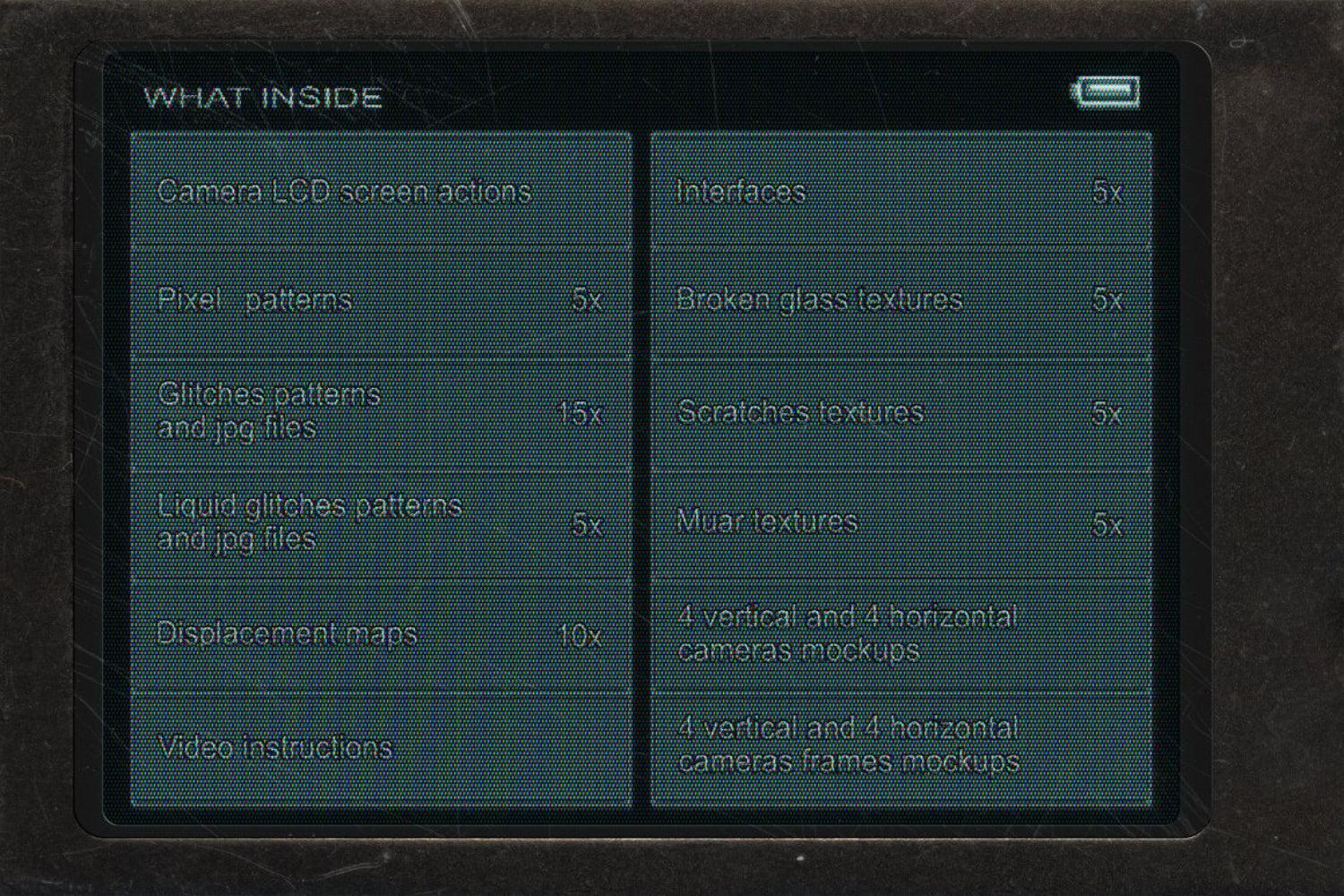 Y2K REBORN: Pixel & Glitch PS Actions