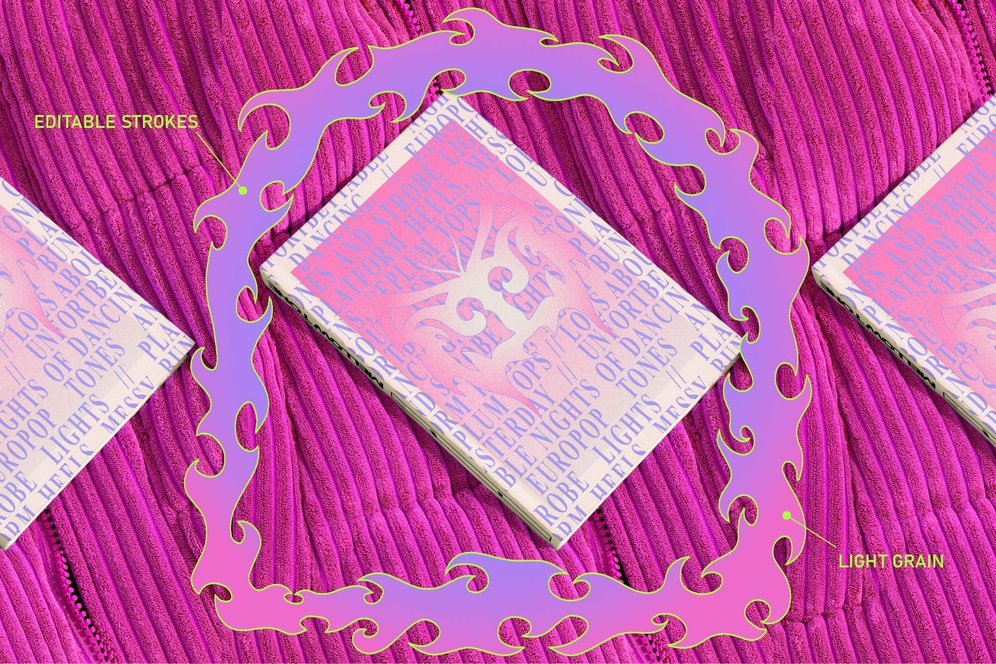 Y2K Themed Vector Clipart