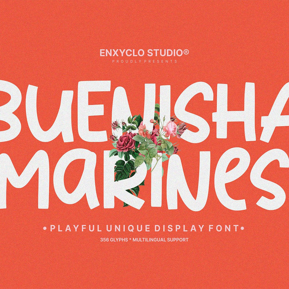 NCL Buenisha Marines - Playful Font
