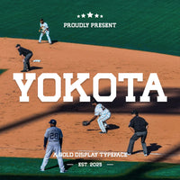 Yokota Bold Display Typeface Font