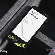 Yunda iPhone Mockups