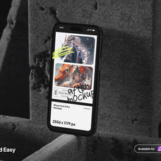 Yunda iPhone Mockups