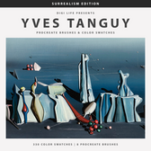 Yves Tanguy Procreate Kit