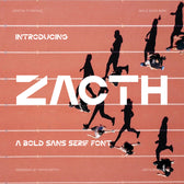 Zacth Bold Sans Serif Font