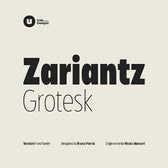 Zariantz Grotesk — Modern Humanist Sans Variable Font