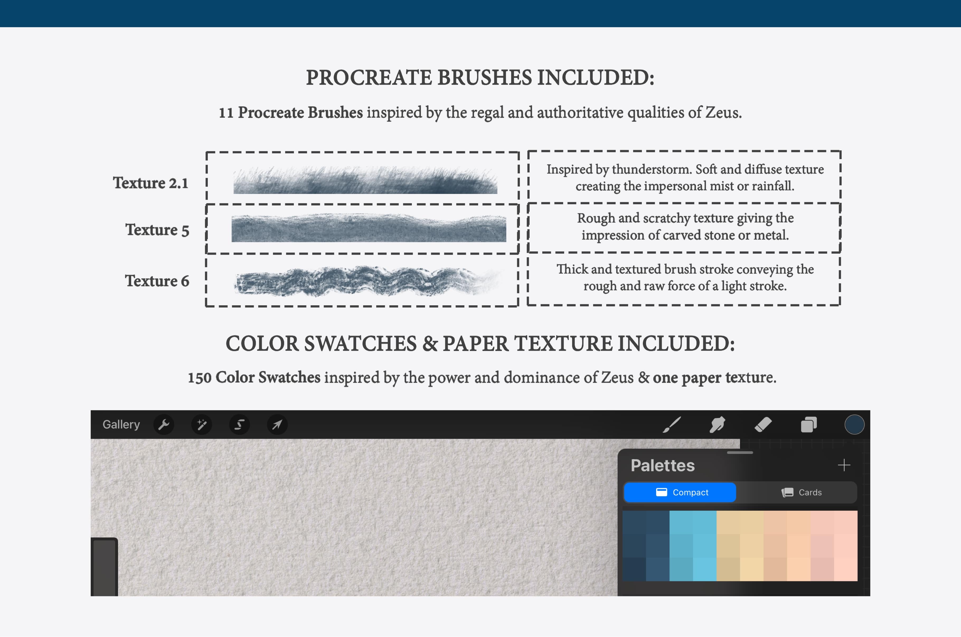 Zeus Procreate Kit