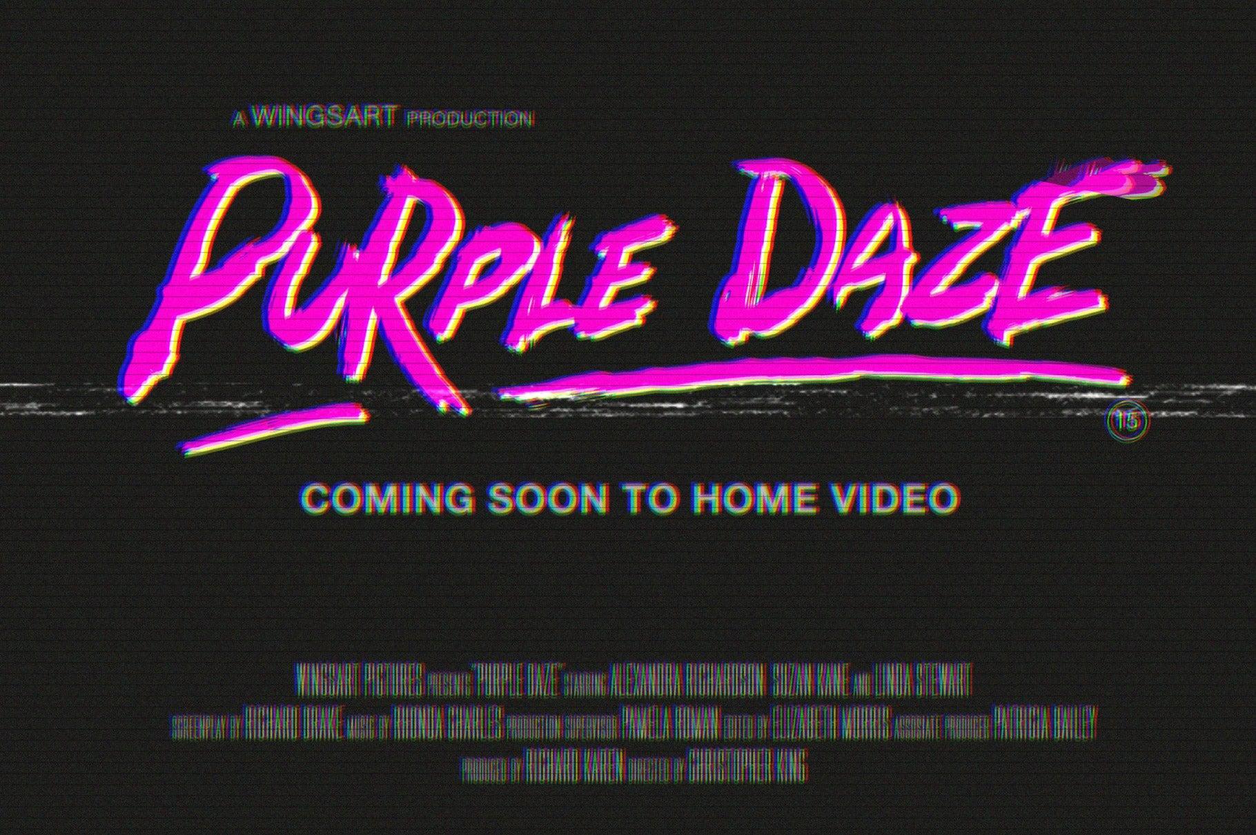 Zombie Punks: Retro 80s Horror Font