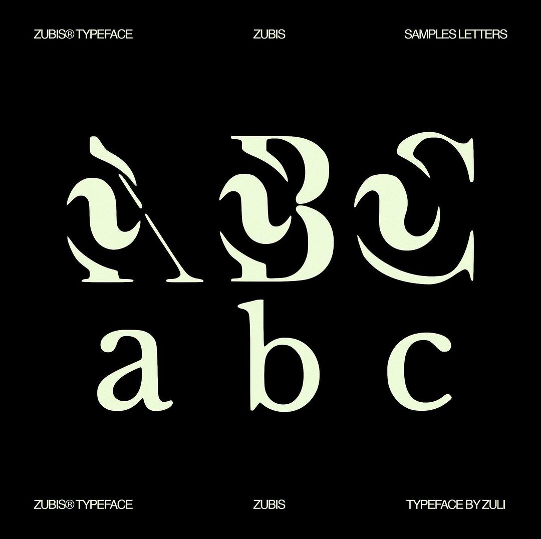 Zübis - Y2k Typeface