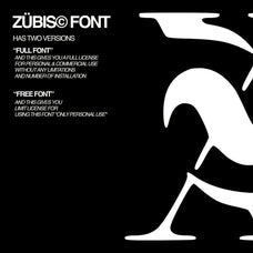 Zübis - Y2k Typeface