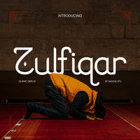 Zulfiqar Islamic Display Font
